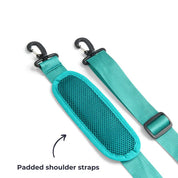 The Foldie 4.0 Foldable Expandable Tote - Teal