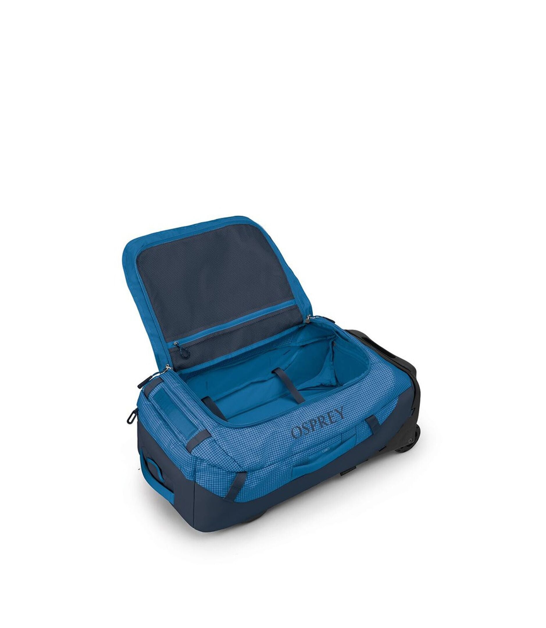Osprey Transporter Wheeled Duffel 60L - Blue Flame/Nocturnal Blue