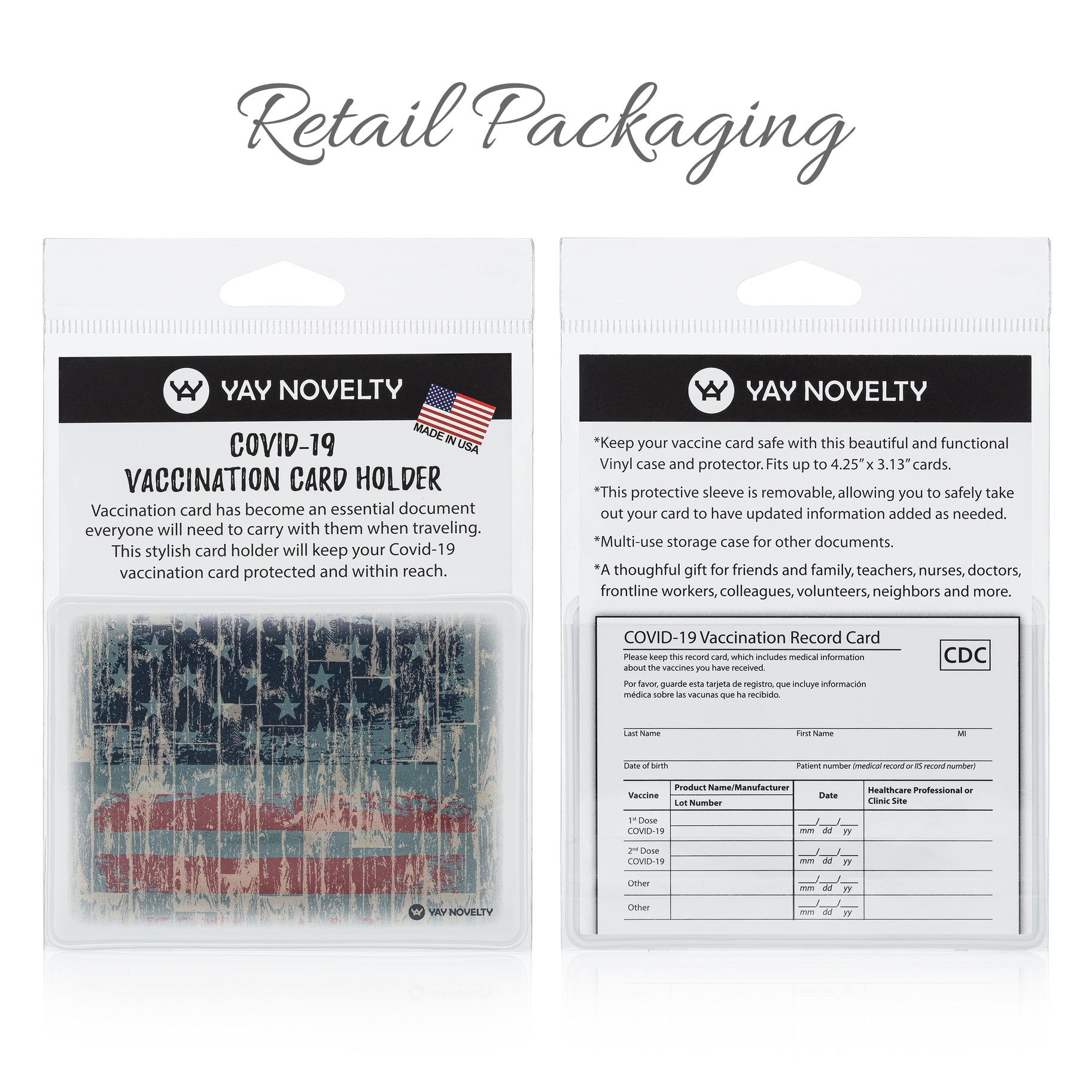 YAY Novelty Vaccination Card Holder / Protector - Vitamin SEA Irv's Luggage YAY Novelty Vaccination Card Holder / Protector - Vitamin SEA Irv's Luggage