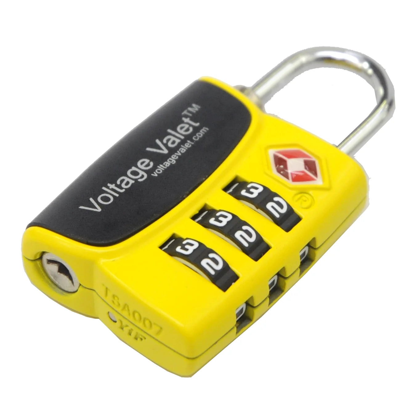 Voltage Valet TSA Combination Lock - Yellow