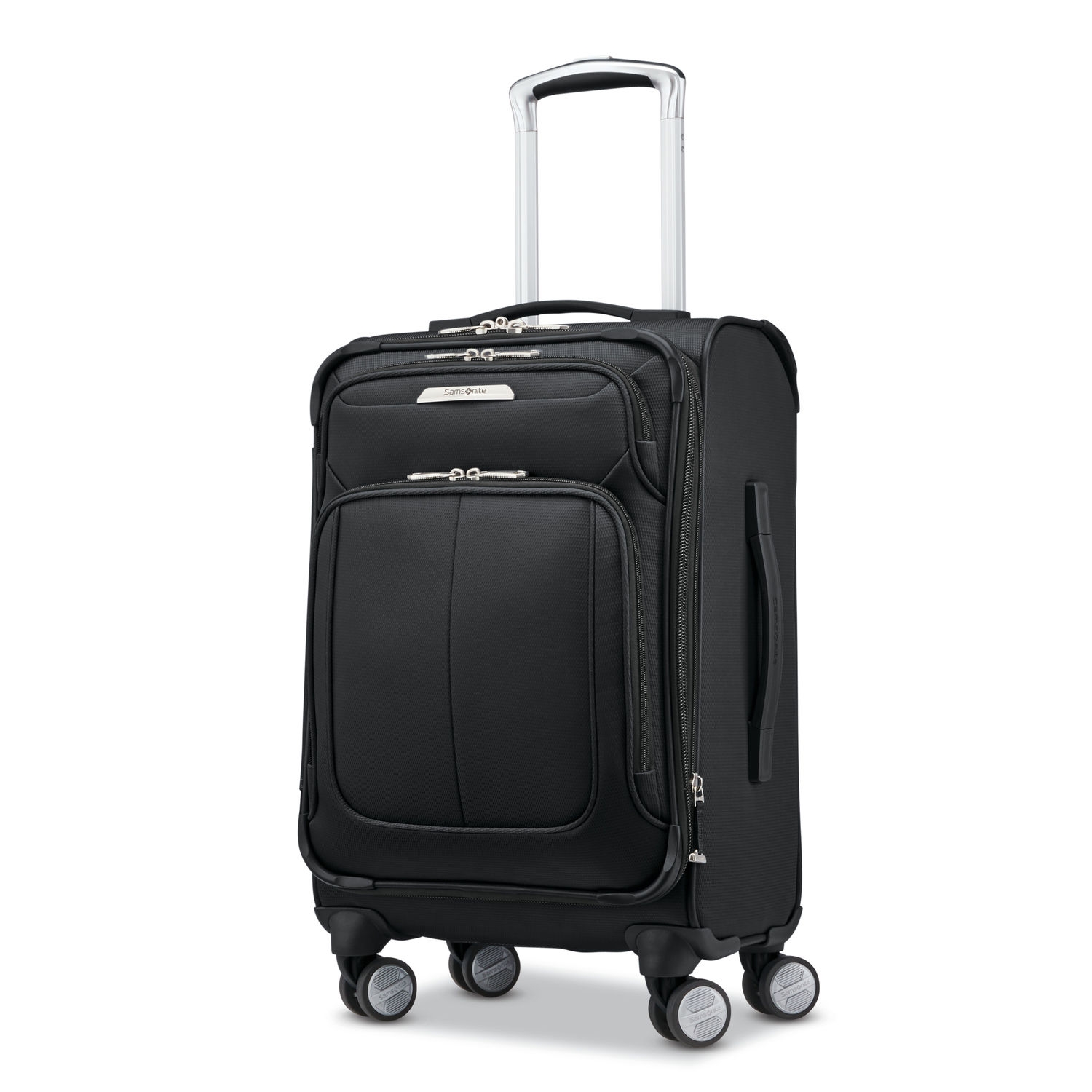 Samsonite SoLyte DLX Carry-On Expandable Spinner - Midnight Black - Irv’s Luggage