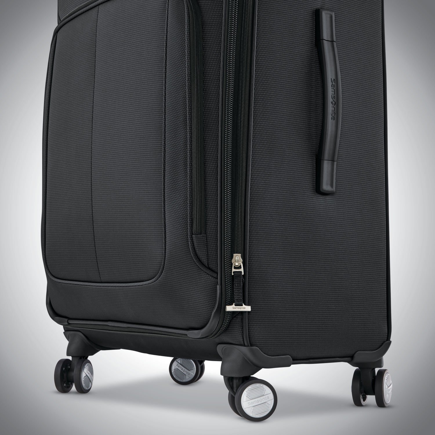Samsonite Solyte Dlx Carry On Expandable Spinner Midnight Black Irv