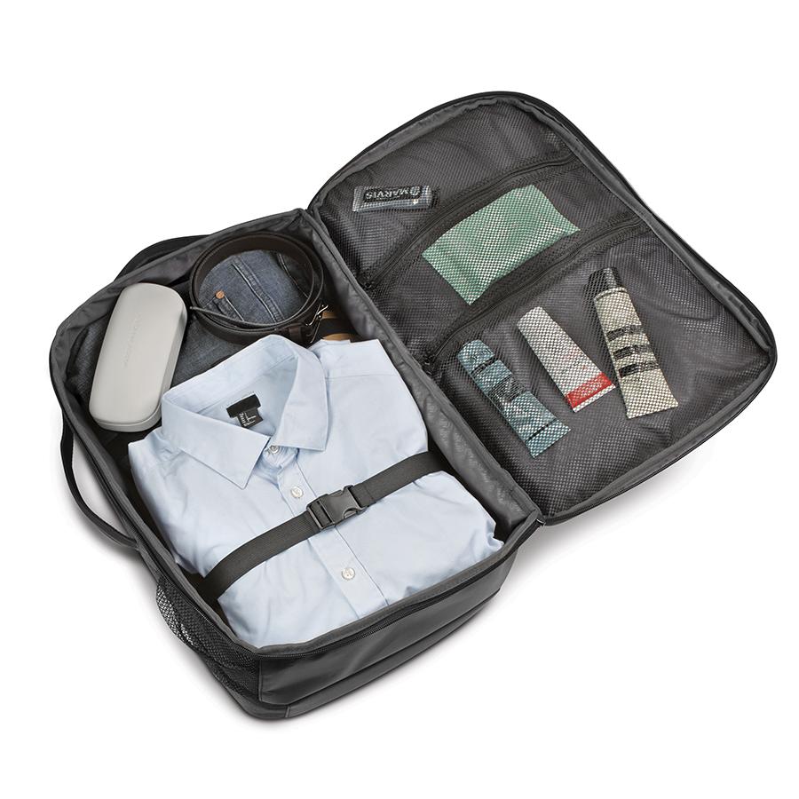 Solo New York Grand Travel TSA Backpack- Grey - Irv's Luggage