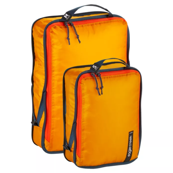 Eagle Creek Pack-It Isolate Compression Cube Set S/M - Sahara Yellow ...
